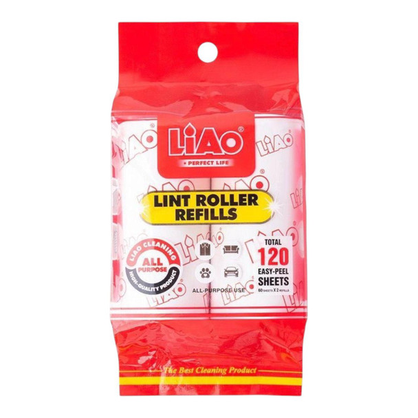 LINT ROLLER REFILLS LIAO 2PCS L130009