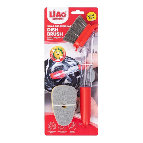 DISH BRUSH SOAP DISPENSING LIAO LD2308