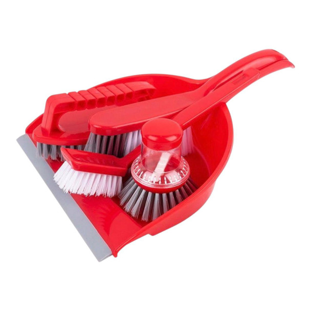 DUST PAN & BRUSH ASSORTED SET LIAO C130014