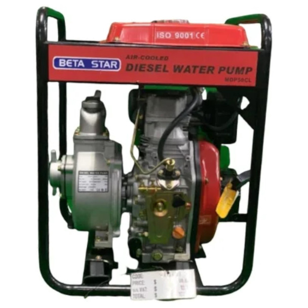 WATER PUMP 2" BETA STAR MDP50L DIESEL ENGINE 178