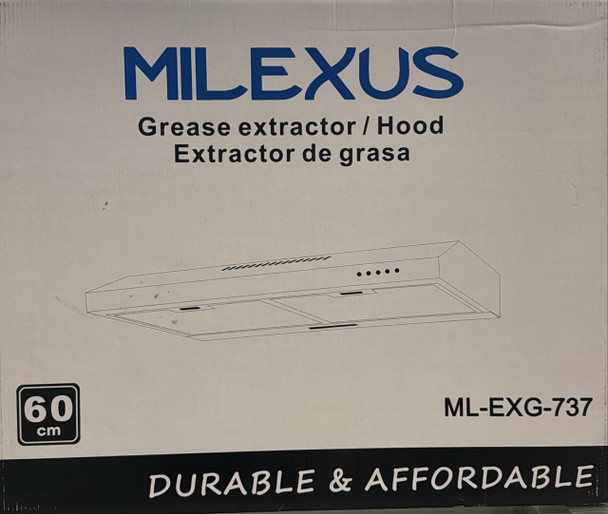 RANGE HOOD MILEXUS ML-EXG-737 24" 60CM