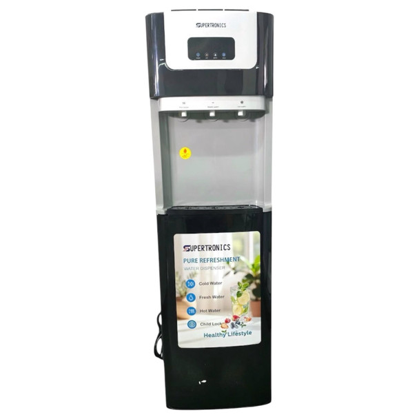 WATER DISPENSER SUPERTRONICS WDSP-102 BOTTOM LOADED WITH ICE MAKER 3 TEMPERATURE