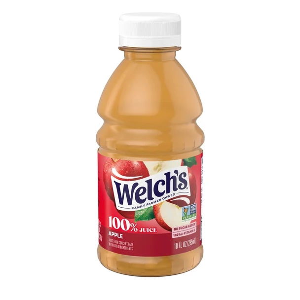 WELCH'S 100% APPLE JUICE 10 FL OZ 295ML