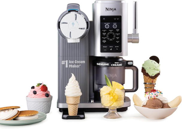 Ice Cream Maker Ninja Creami Scoop & Swirl Soft Serve NC701