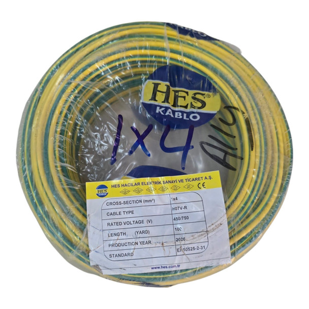CABLE 4MM 1C HEX TURKEY ROLL