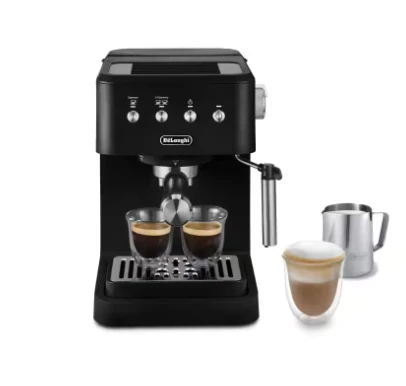 Coffee Maker De’Longhi Classic Espresso Machine w/ Milk Frother Black EM350BK