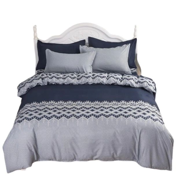BED SHEET COMFORTER 5PCS SET QUEEN SK5Q RO3005-2