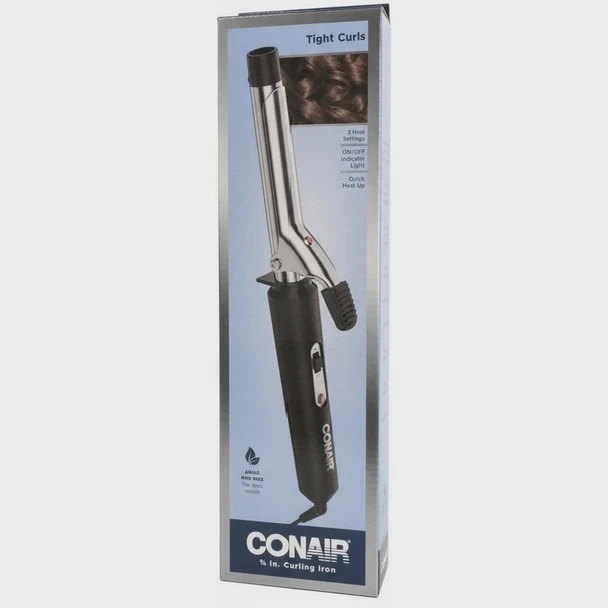 HAIR CURLING IRON CONAIR CD16DG 3/4"