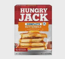 HUNGRY JACK COMPLETE BUTTERMILK PANCAKE & WAFFLE MIX 32oz 907g