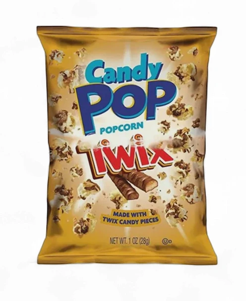 CANDY POP POPCORN TWIX 1oz 28g