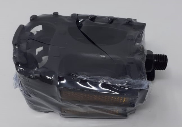 BICYCLE PEDAL PLASTIC WITH REFLECTOR SQUARE MTB SINGH'S SUNSET