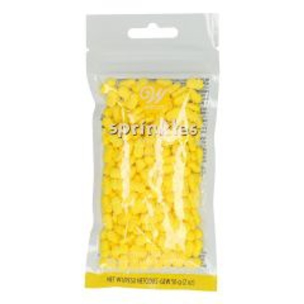 BAKING WILTON SPRINKLES PINEAPPLES YELLOW 03-3081 2oz 56G