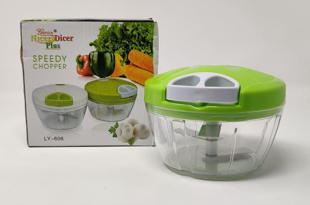 FOOD BOWL DICER SPEEDY CHOPPER LY-606 GENIUS NICER DICER PLUS