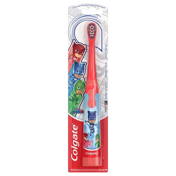 Toothbrush Kids Colgate Kids Battery Powered  Pj Masks Extra Soft Bristles