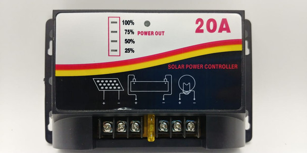 SOLAR CHARGE CONTROLLER 20A 12V