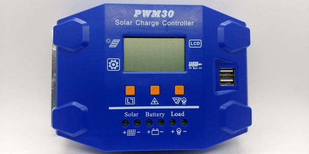 SOLAR CHARGE CONTROLLER 30A PWM30 12V / 24V
