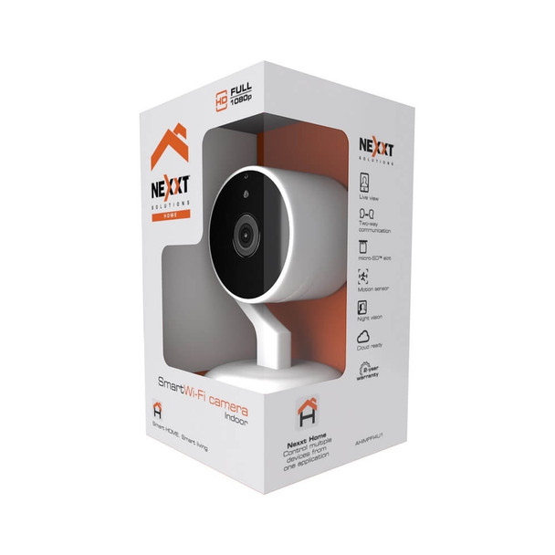 COMPUTER CAMERA NEXXT SMART WI-FI INDOOR FULL 1080P AHIMPF14U1 WITH FREE MICRO USB CABLE