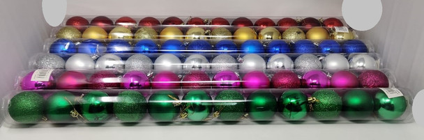 Christmas Decorations Balls CB610 DQ18 Medium 12Pcs Pack