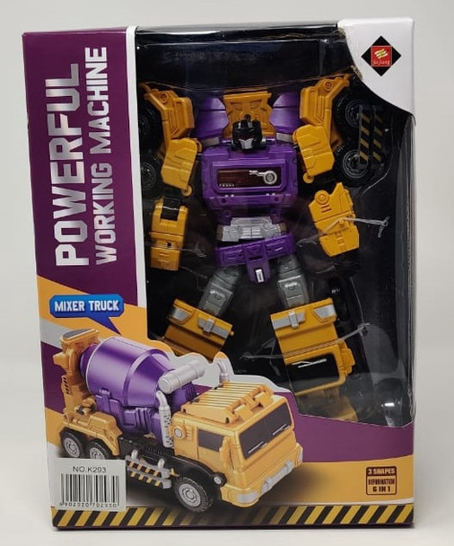 Toy Powerful Working Machine Mixer Truck K293