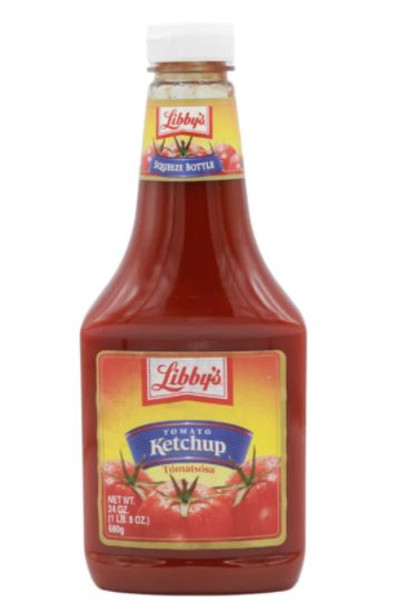 LIBBY'S TOMATO KETCHUP 24oz 680g