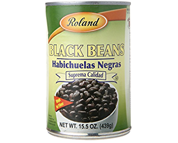 ROLAND BLACK BEANS 15.5oz 439g