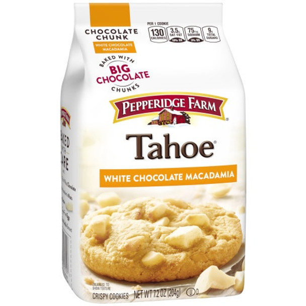 PEPPERIDGE FARM TAHOE MILK CHOCOLATE MACADAMIA 7.2oz 204g