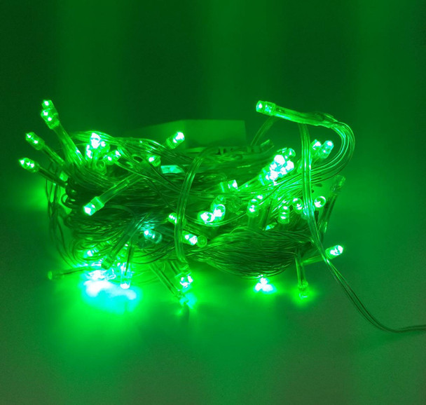 FAIRY LIGHT 100 LED GREEN BULBS MABUHAY STAR