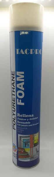 FOAM SPRAY TACPRO POLYURETHANE 750ML