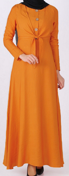 Dress Oz Duman Mustard