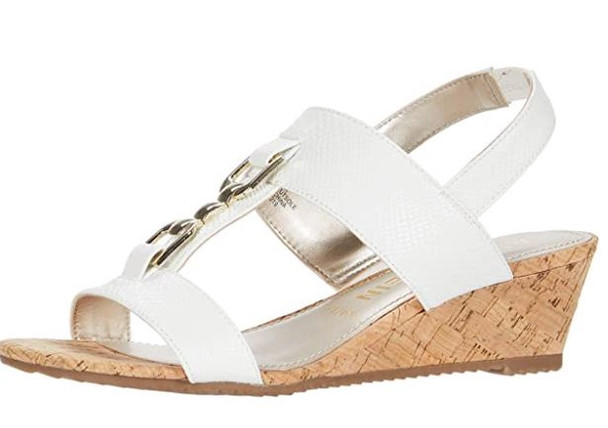 Footwear Anne Klein Women's Wedge Pump white