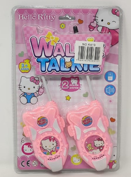 Toy Walkie Talkie Hello Kitty K419