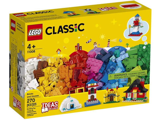 Toy LEGO Classic Bricks and Houses 11008  Building  (270 Pieces)