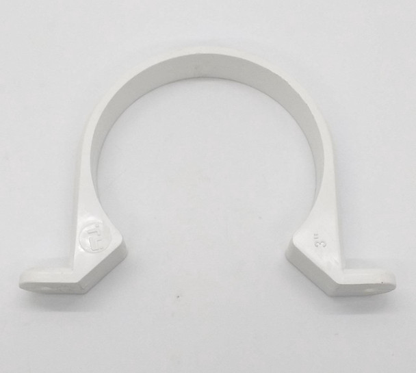 PVC PIPE STRAP 3" WHITE HEAVY IMPORTED