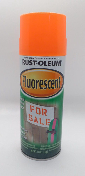 RUST OLEUM SPRAY #1954 FLUORESCENT ORANGE