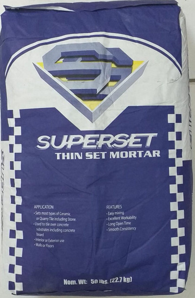 THIN SET SUPER SET 50LBS