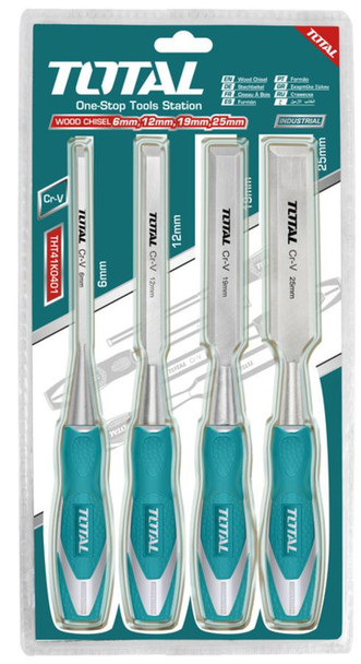 WOOD CHISEL 4PCS TOTAL THT41K0401