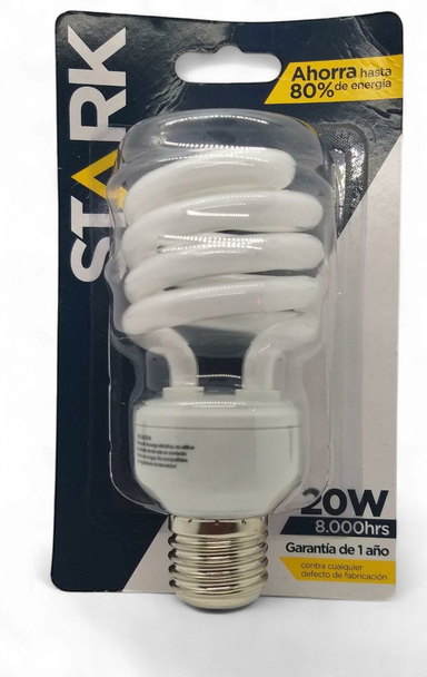 BULB ENERGY STARK 20W 110V SPIRAL 6500K SPIRA
