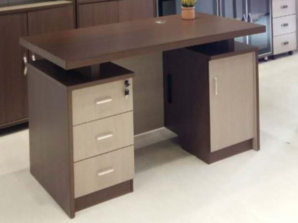 OFFICE DESK TABLE SET YF007-140X 1.4M 1400X700X760mm A & B
