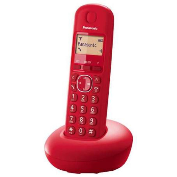 TELEPHONE CORDLESS PANASONIC KX-TGB210LAR RED