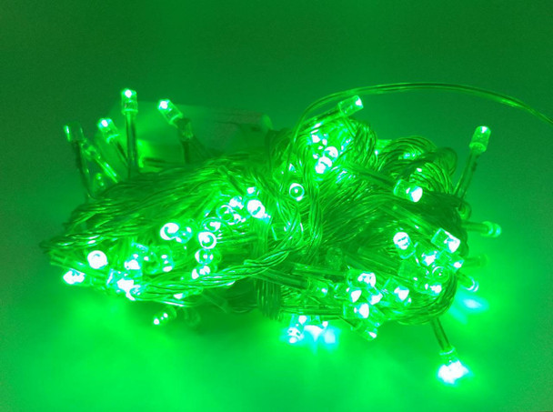 FAIRY LIGHT 140 BULB LED GREEN 110V