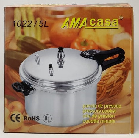 PRESSURE COOKER AMA CASA 5LT 1022
