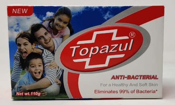 TOPAZUL SOAP 110G ANTI-BACTERIAL 99%