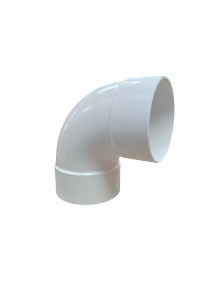 PVC KNEE 3" 90 DEG LIGHT TY/DWV