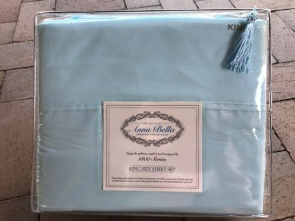 Bedsheet Set King Anna Bella 1800 Series 4-Piece