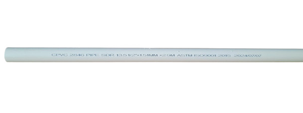 CPVC PIPES 1/2" 9.5/10FT (HOT WATER)