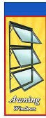 WINDOW AWNING 24" X 48" 3 VENT