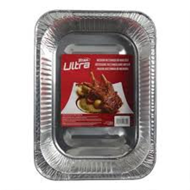 FOIL TRAY TITAN ULTRA BZ94020R MEDIUM RECTANGULAR ROASTER 15.25X10.75X2.5" 38.7X27.3X6.3CM