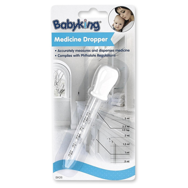 BABY MEDICINE DROPPER BABYKING BK26