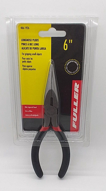 PLIERS LONG NOSE 6" FULLER 406-1926