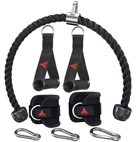 Pulldown Cable Machine Allbingo Pro Tricep Rope home gym
